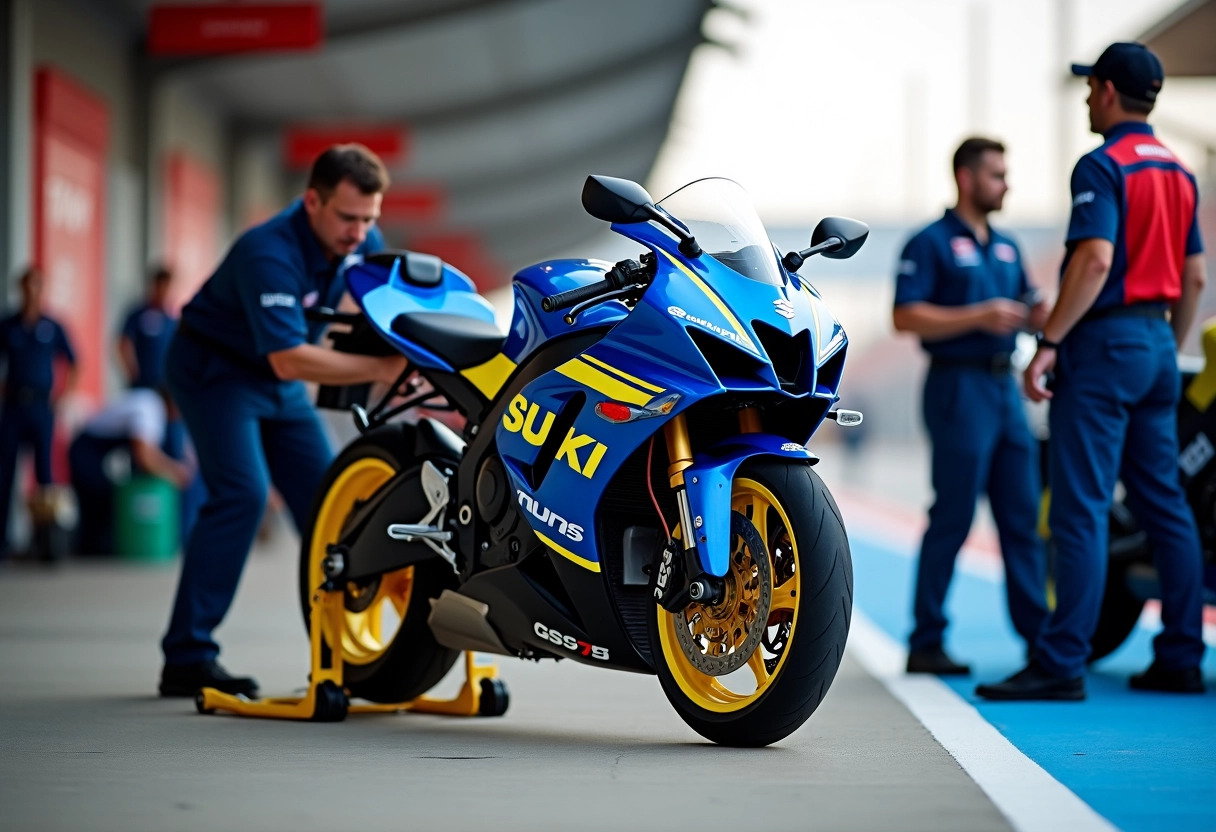 suzuki gsx-r750 piste